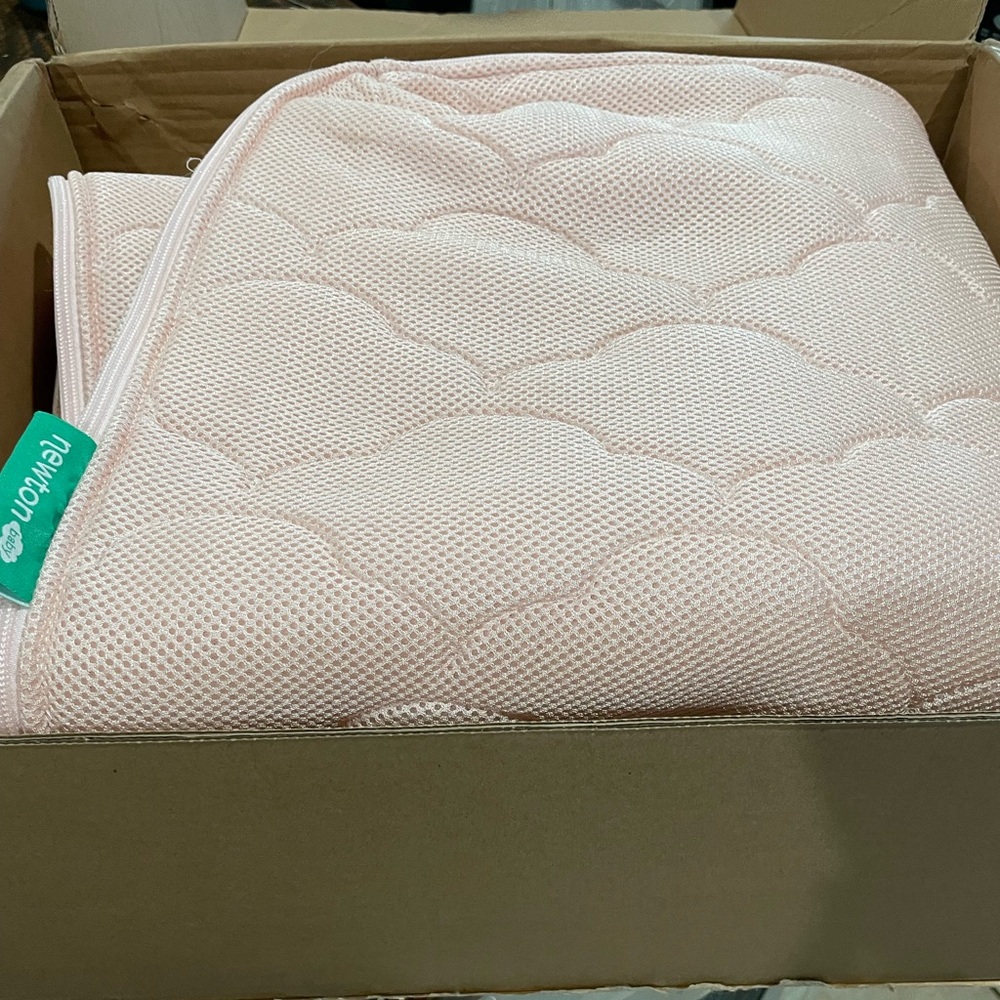 Newton breathable mattress cover like new washed but not used.